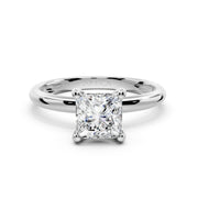 Crown Point Solitaire Ring
